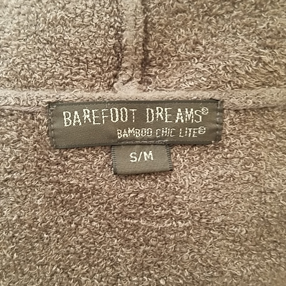 Barefoot Dreams women S/M cozychic lite calypso wrap cardigan sweater - Picture 6 of 6